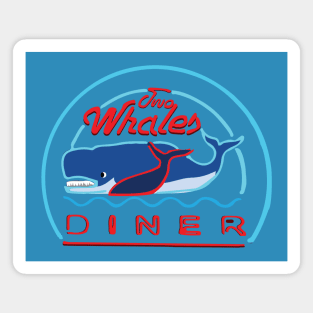 Two Whales Magnet